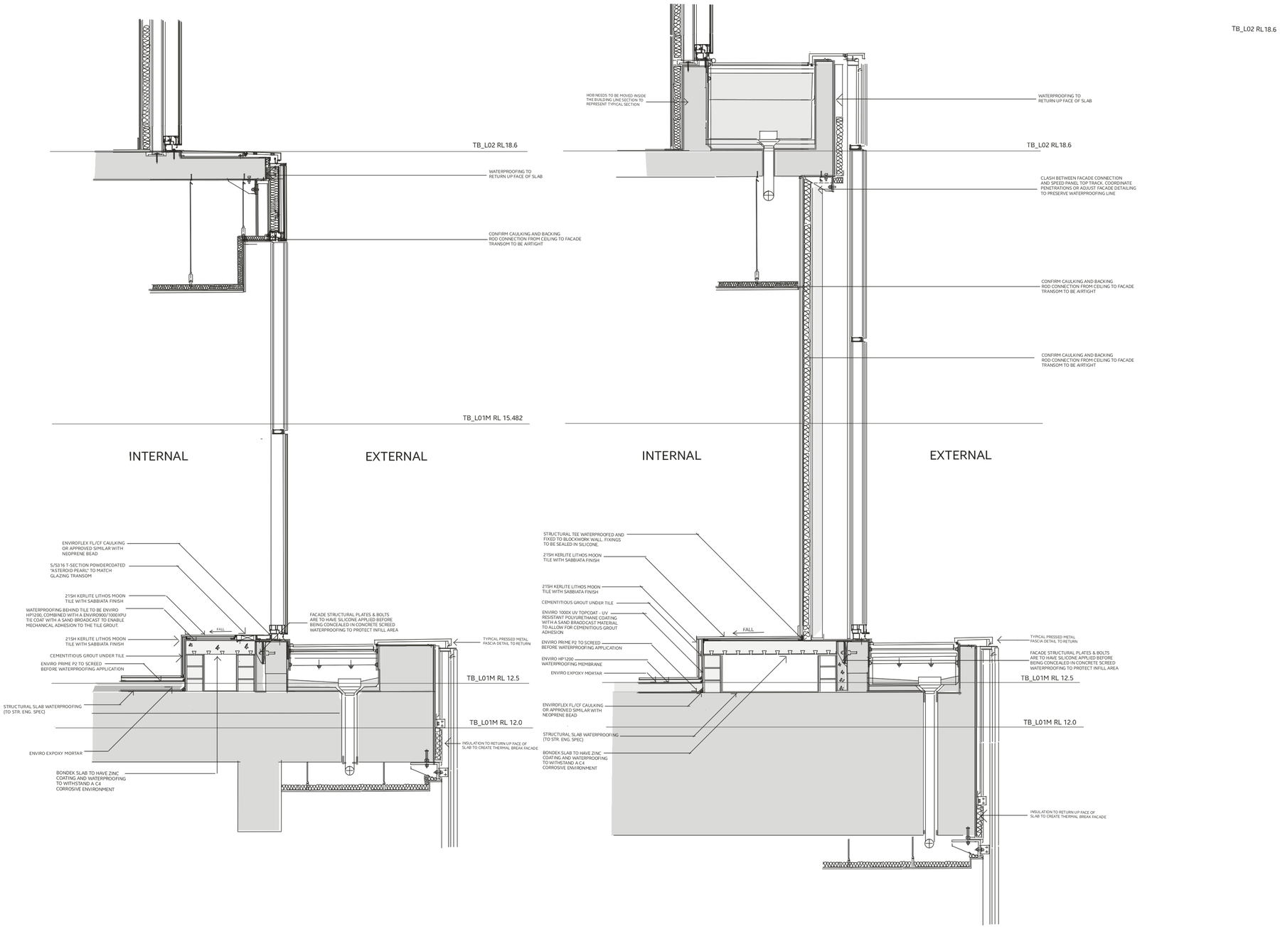 Building section study