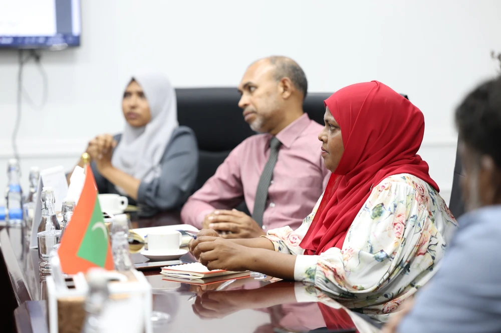 photo for ފޮޓޯ: ކޯޕަރޭޓް މަސައްކަތް ހަރުދަނާ ކުރުމަށް ކ.ގުރައިދޫ މަރުކަޒުގެ މުވައްޒަފުންނަށް ބޭއްވުނު ތަމްރީނު