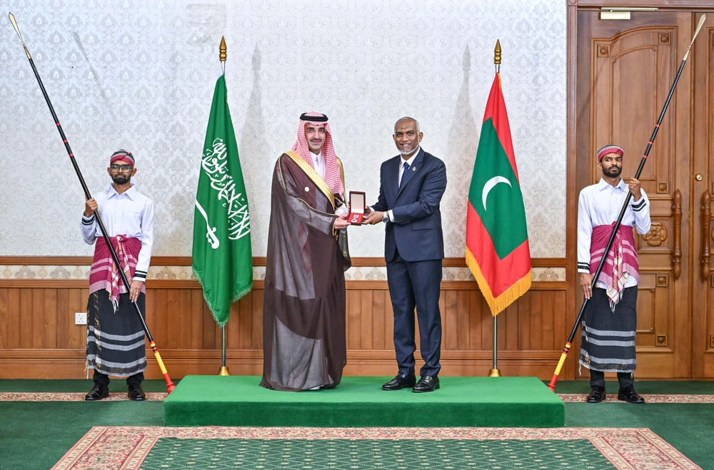 photo for ނިޝާން މުލީގޭ ޝަރަފްގެ ޢިއްޒަތް ސަޢޫދީ ފަންޑް ފޮރ ޑިވެލޮޕްމަންޓުގެ