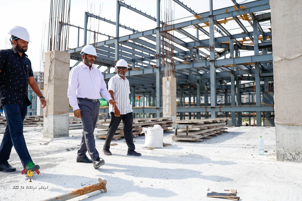 photo for ފޮޓޯ ގެލެރީ: ވަޒީރު ރާފިޢު، އެކުއެޓިކްސް ކޮމްޕްލެކްސް ޤާއިމްކުރުމުގެ މަސައްކަތް ބައްލަވާލެއްވުން