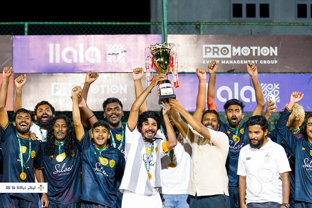 photo for ފޮޓޯ ގެލެރީ: ޓީއެންޓީ ފުޓްސަލް މުބާރާތް 2025ގެ އިނާމު ދިނުމުގެ ރަސްމިއްޔާތު