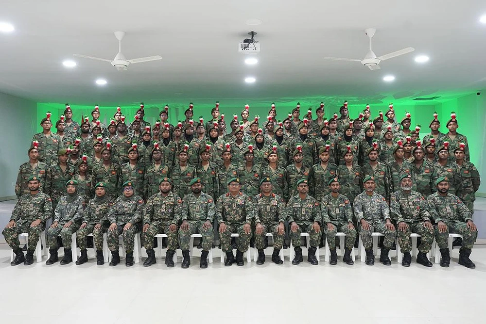 photo for ދިވެހި ވަޠަނީ ޚިދުމަތުގެ ފަންނީ ތަމްރީނުގެ 2ވަނަ ކޯސް މިއަދު ފަށައިފި