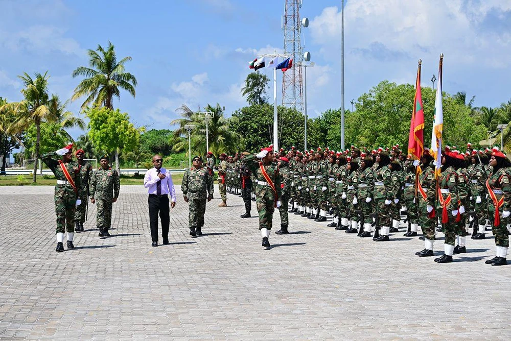 photo for ނޭޝަނަލް ސަރވިސް އިނީޝިއަލް ޓްރެއިނިންގ ކޯސް-3ގެ ދަރިވަރުން ދަސްވެނިވެއްޖެ