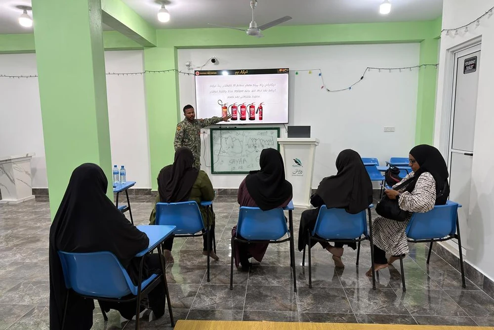 photo for ތަރުބަވި ކެއާރ މުވައްޒަފުންނަށް ފަޔަރ ސޭފްޓީ އެވެއަރނަސް ސެޝަނެއް ކުރިއަށް ގެންގޮސްފި