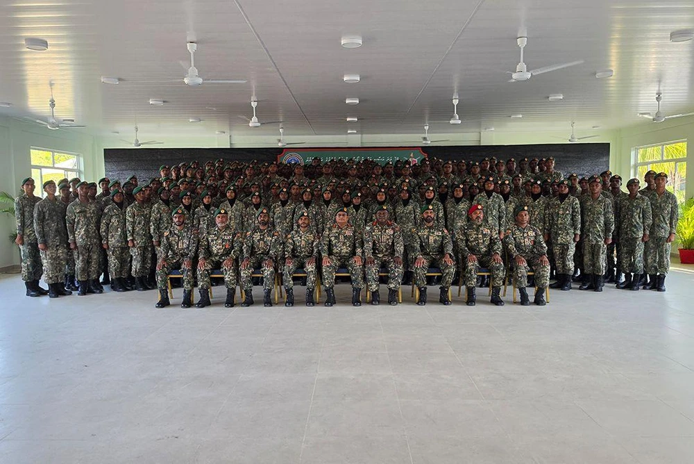 photo for ސިފައިންގެ 74ވަނަ އަސާސީ ތަމްރީނު ކޯސް އިފުތިތާހުކޮށްފި