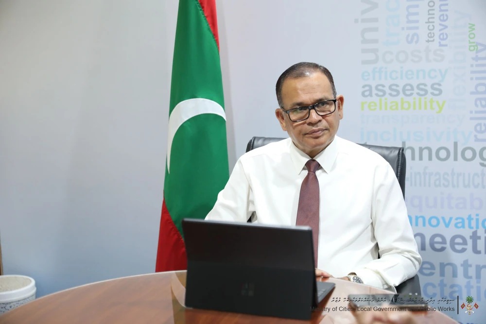 photo for "ކ.މާލެ" މިގޮތަށް ނުކިއުމަށް ސިޓީސް މިނިސްޓަރ އާދަމް ޝަރީފް އެދިވަޑައިގެންފި.