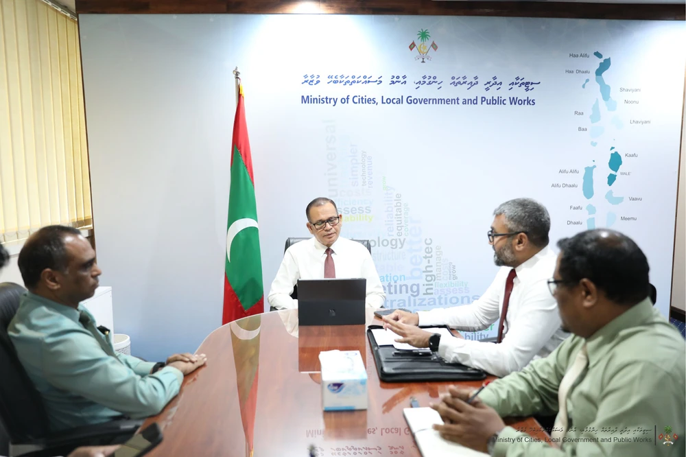 photo for ވޯލްޑް  ބޭންކުގެ  ޕްރޮޖެކްޓް  މެނޭޖަރ  ޑރ. އިބްރާހީމް  ވަޙީދާއި،