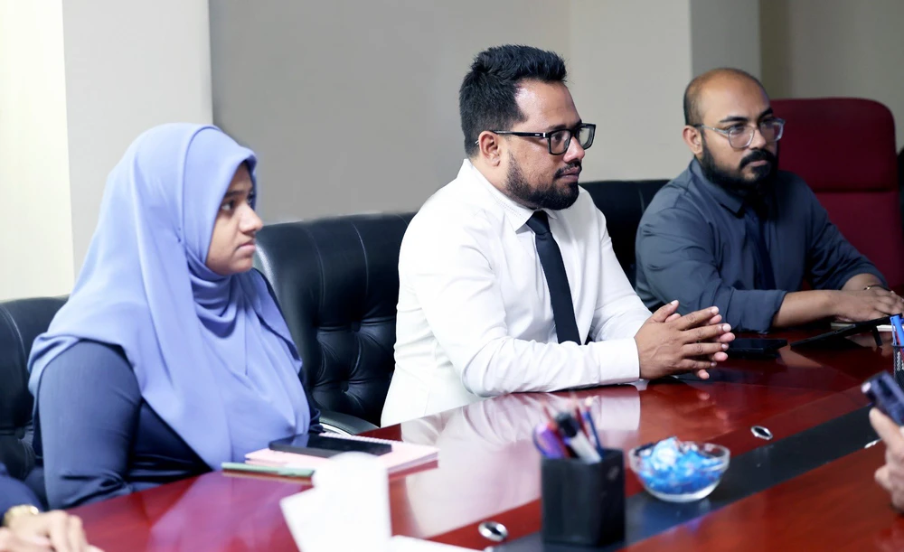 photo for ޕީސީބީ އިން މޯލްޑިވްސް ހައްޖު ކޯޕަރޭޝަން އާއި ބައްދަލުކުރުން.