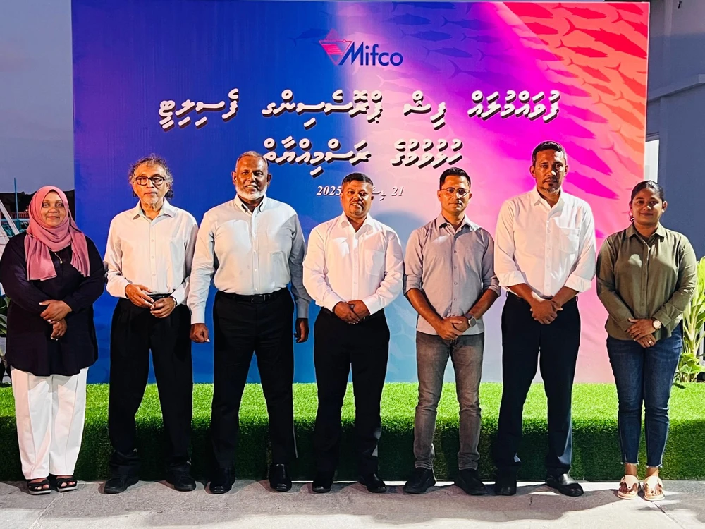 photo for ފުވައްމުލައް ސިޓީގައި ގާއިމްކުރި ފިޝް ޕްރޮސެސިންގ ފެސިލިޓީ ހުޅުވައިފި