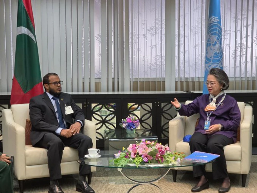 photo for ވަޒީރު އަލީ ޝަރީފް، އެސްކެޕްގެ އެގްޒެކެޓިވް ސެކްރެޓަރީއާ ބައްދަލުކުރައްވައިފި