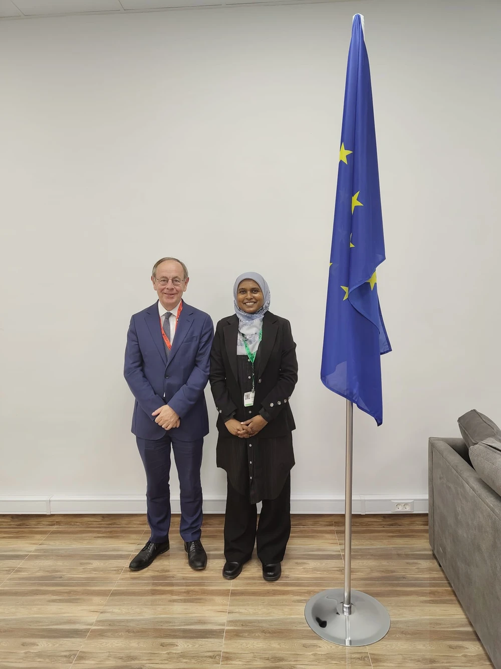 photo for ޑރ. އިލްހާމް ޔޫރަޕިއަން ކޮމިޝަންގެ ޑެޕިއުޓީ ޑިރެކްޓަރ ޖެނެރަލާ ބައްދަލުކުރައްވައިފި