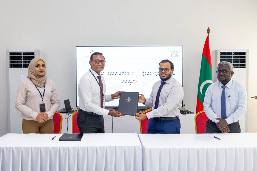 photo for މަހިބަދޫގެ ނަރުދަމާ ނިޒާމު އަޕްގްރޭޑް ކުރުމުގެ މަސައްކަތް ސްޓެލްކޯއާ ހަވާލުކޮށްފި