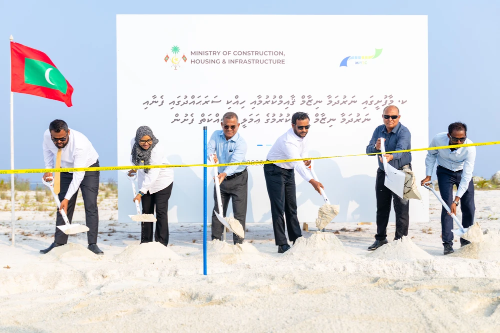 photo for މާފުށީގައި އައު ނަރުދަމާ ނިޒާމަކާއި ހިއްކި ސަރަހައްދުގެ ފެނާއި ނަރުދަމާ ނިޒާމުގެ މަސައްކަތް ފަށައިފި