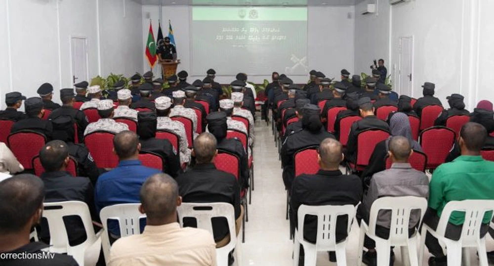 photo for ޑިޕްލޮމާ އިން ކަރެކްޝަނަލް މެނޭޖްމަންޓް ކޯހުގައި 115 އޮފިސަރުންނާއި މުވައްޒަފުން ބައިވެރިވެއްޖެ