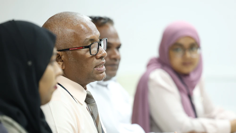 photo for ފޮޓޯ: އިޖުތިމާޢީ އަދި ޢާއިލީ ތަރައްޤީއާ ބެހޭ ވުޒާރާއާއި ފެނަކަ ކޯޕަރޭޝަނާއި ބައްދަލުކުރުން