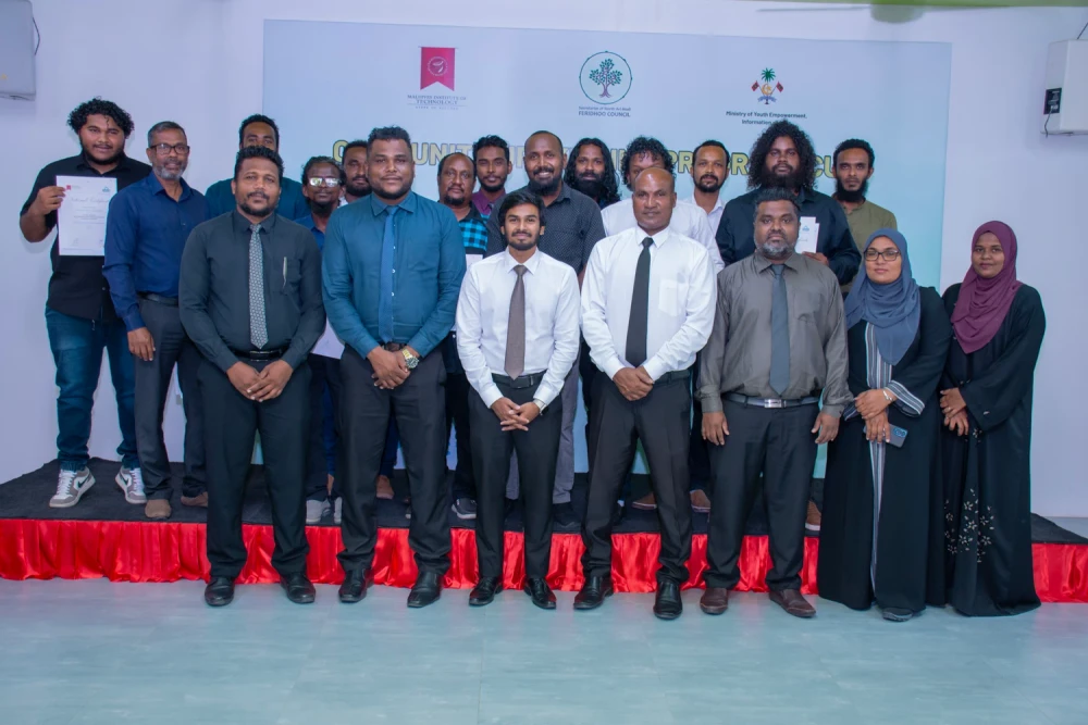 photo for އއ.ފެރިދޫގައި ހިންގުނު ކޮމިއުނިޓީ އަޕްސްކިލިންގް ޕްރޮގްރާމް - ނިންމުމުގެ ރަސްމިއްޔާތު