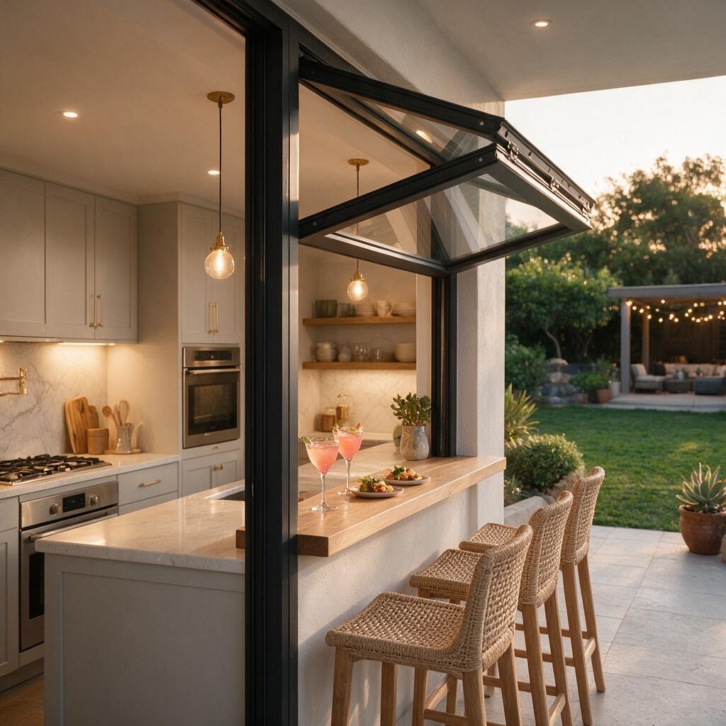 LIFT 100 Series fold-up window - no bottom frame
