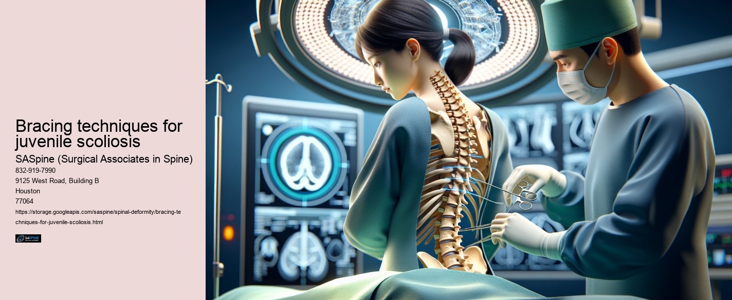 Bracing techniques for juvenile scoliosis