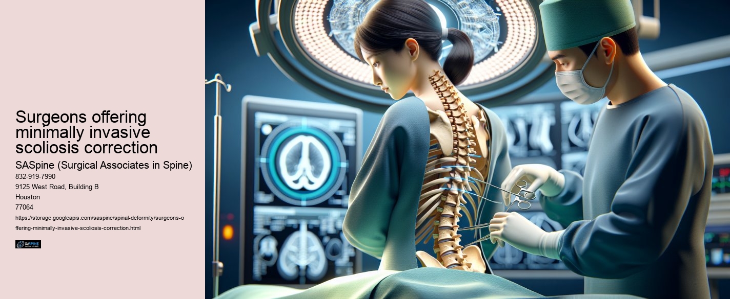 Surgeons offering minimally invasive scoliosis correction