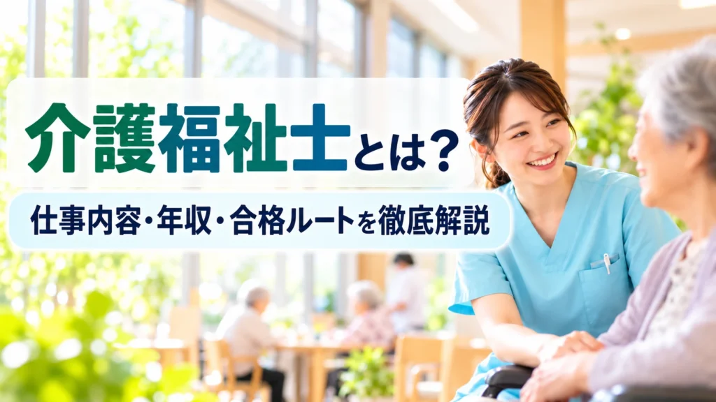 介護福祉士とは？受験資格や取得手順、年収を紹介