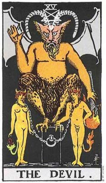 Tarot - Tarô - 15 - O Diabo