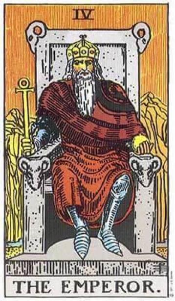 Tarot - Tarô - 4 - O Imperador