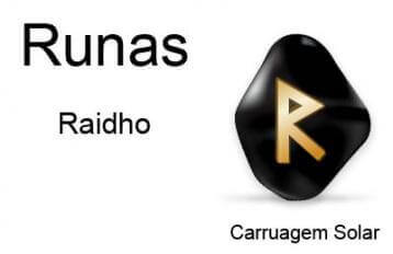 Runas nórdicas - Futhark - Raido ou Rad