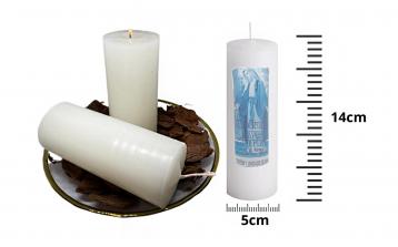 Produtos - Vela Votiva 7 dias Branca - Kit com 05 Velas