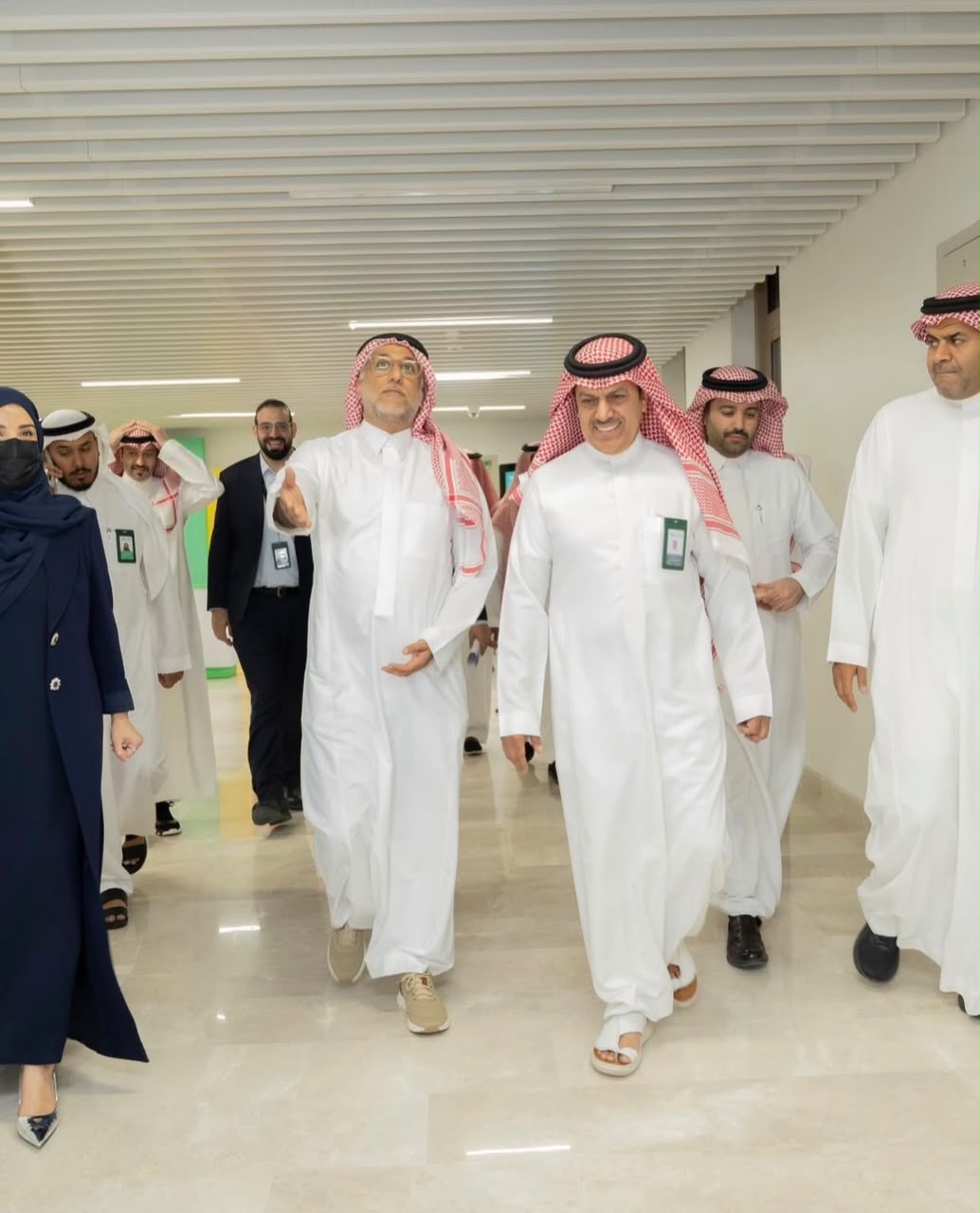 A tour of Riyadh Academy in Khuzam following its opening.