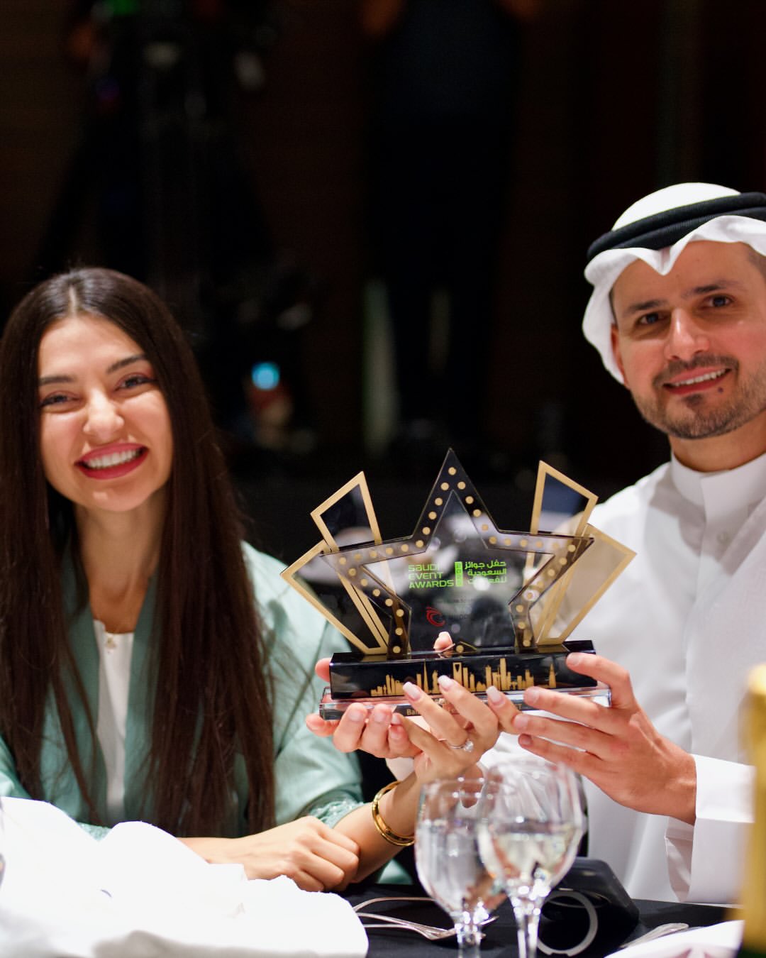Winners take the stage at the Saudi Event Awards 2025.