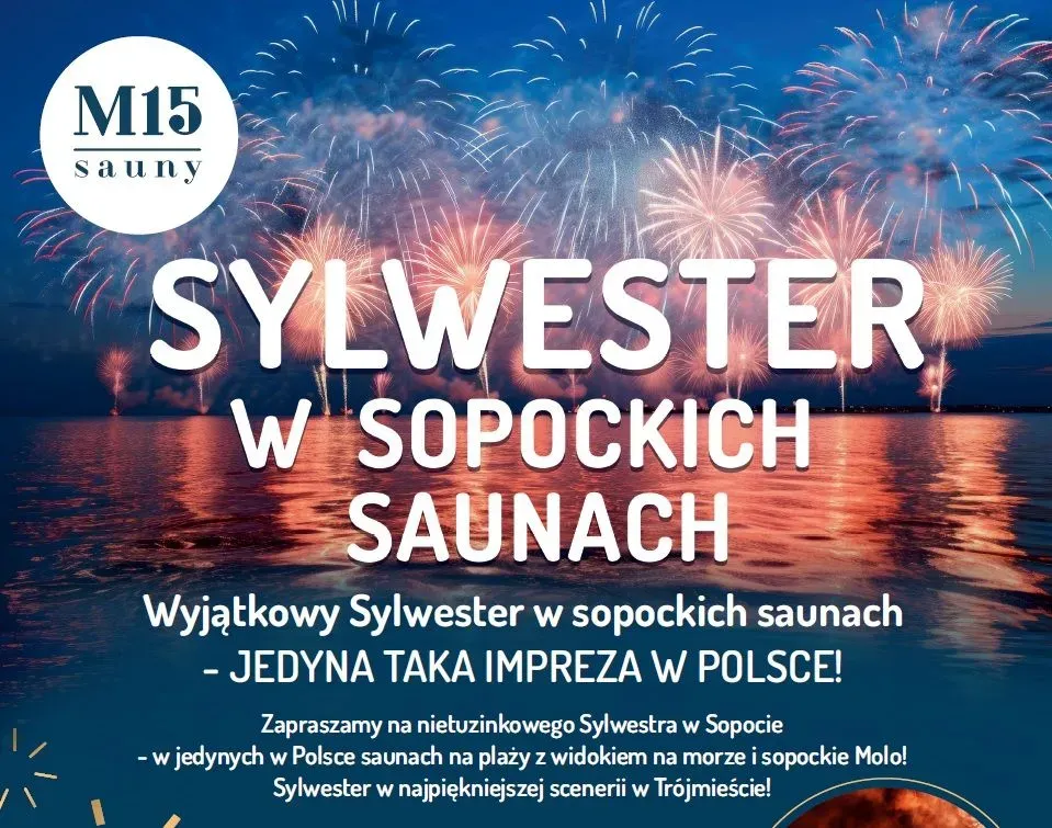Zdjęcie wydarzenia Sylwester w sopockich saunach na plaży!