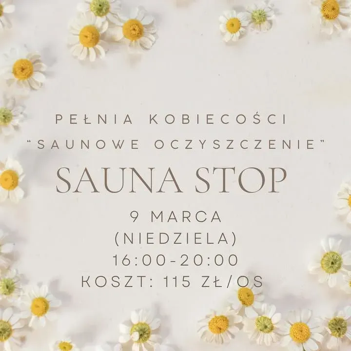 Zdjęcie wydarzenia Kobiecy seans saunowy