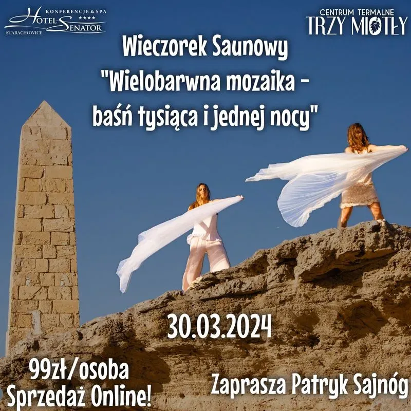 Zdjęcie wydarzenia Wieczorek Saunowy – Wielobarwa mozaika - baśń tysiąca i jednej nocy