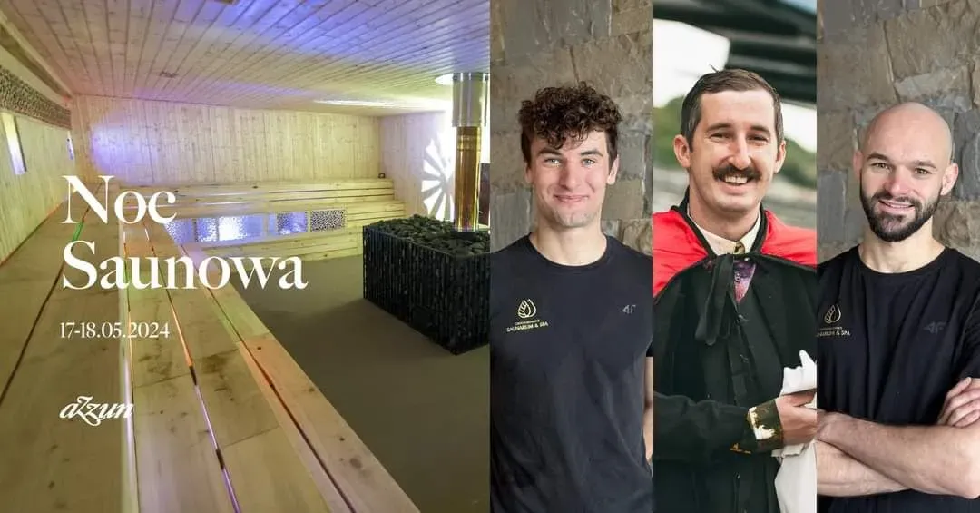 Zdjęcie wydarzenia Noc Saunowa - 18.V.2024