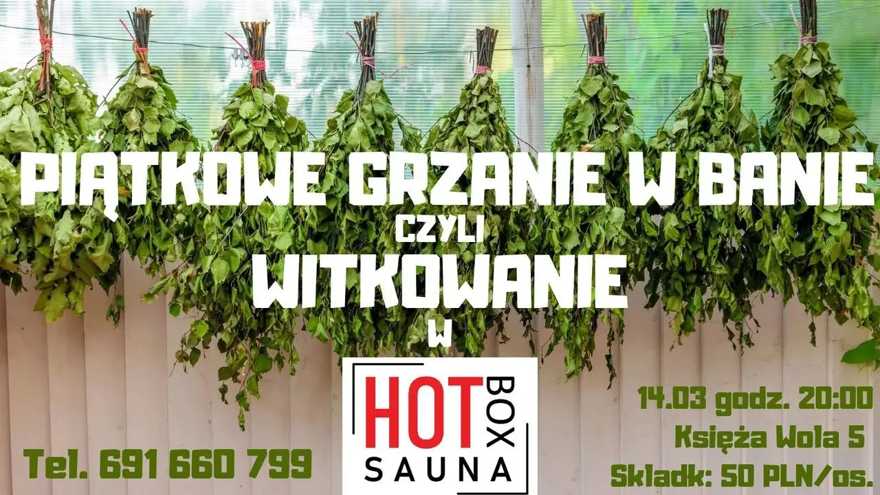 Zdjęcie wydarzenia Wieczór saunowo-baniowy