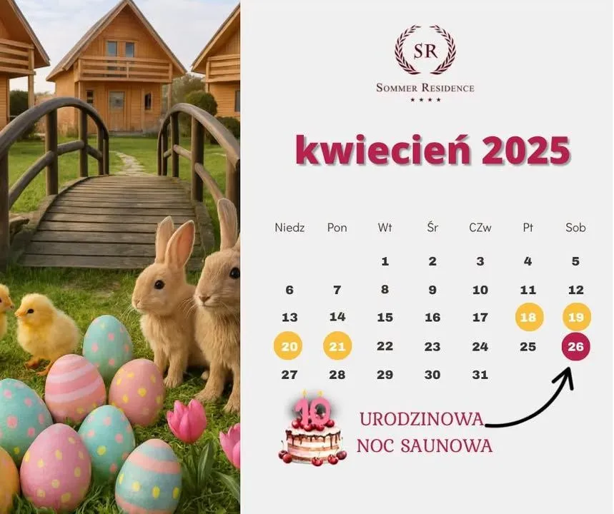 Zdjęcie wydarzenia URODZINOWA NOC SAUNOWA