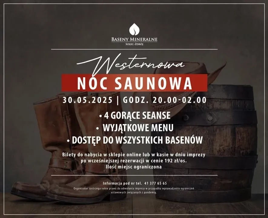 Zdjęcie wydarzenia Westernowa Noc Saunowa