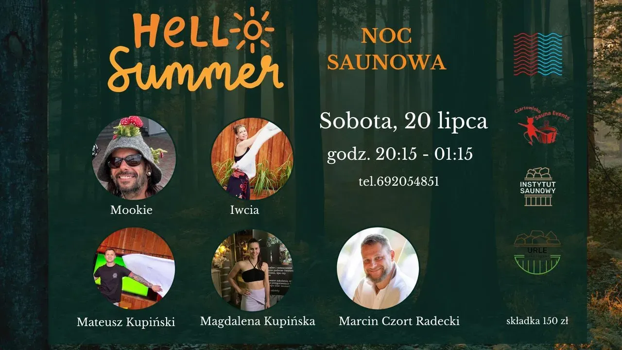 Zdjęcie wydarzenia Hello Summer - Noc Saunowa