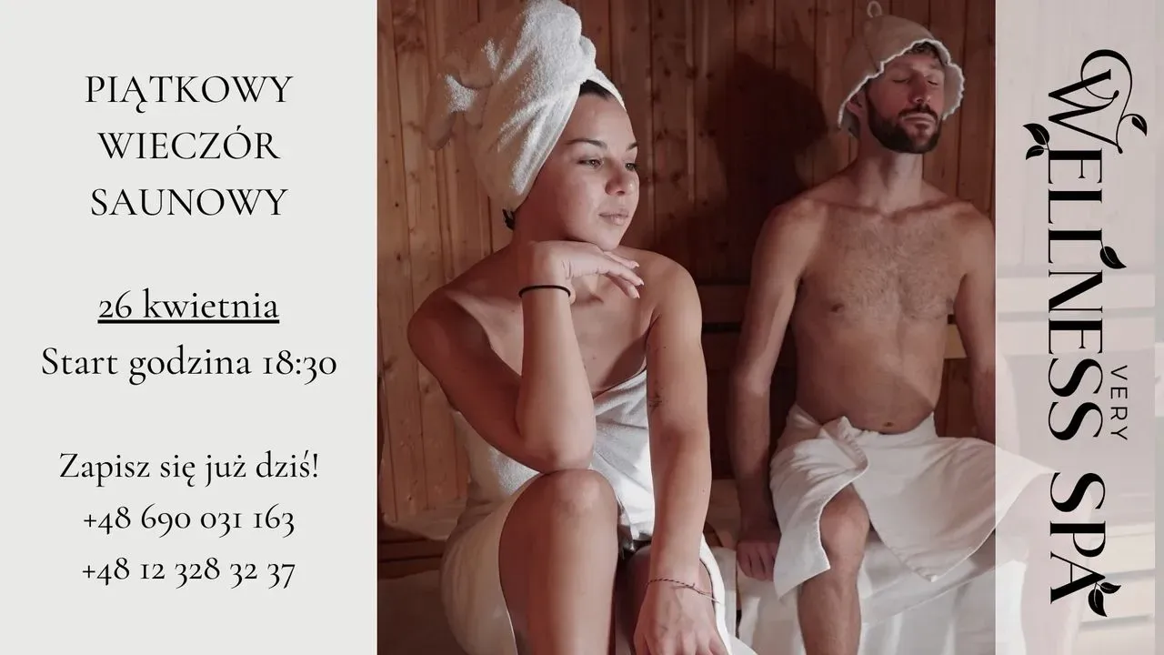 Zdjęcie wydarzenia Wieczór saunowy w Very Wellnes SPA