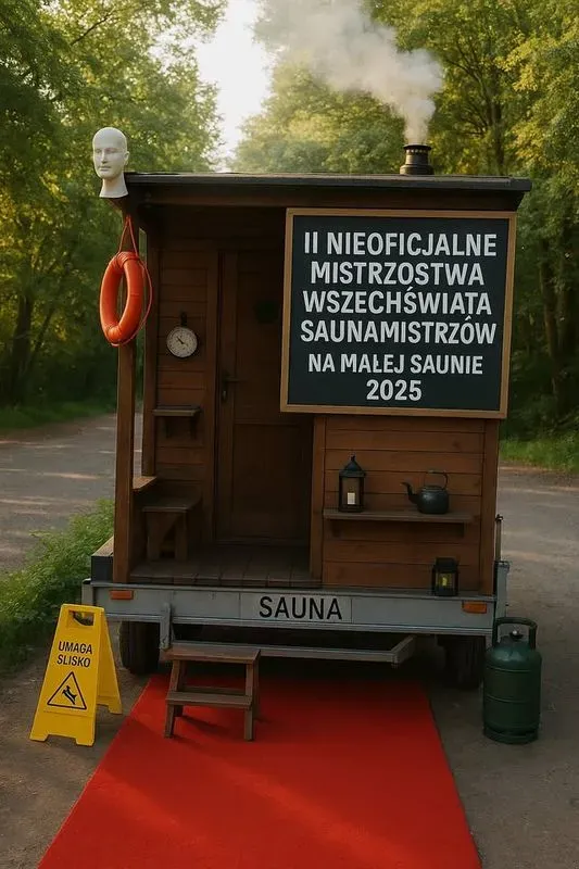 Zdjęcie wydarzenia II NIEOFICJALNE MISTRZOSTWA WSZECHŚWIATA SAUNAMISTRZÓW NA MAŁEJ SAUNIE - POZNAŃ KIEKRZ 2025