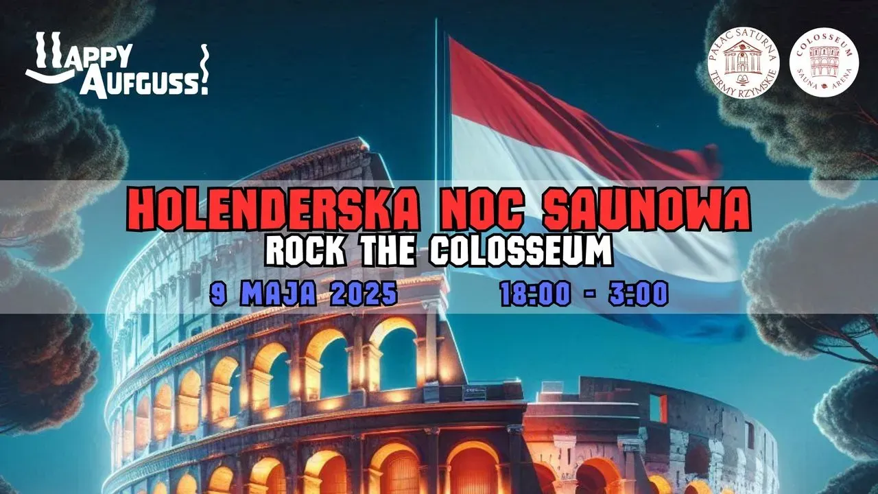 Zdjęcie wydarzenia Holenderska Noc Saunowa - Rock The Colosseum