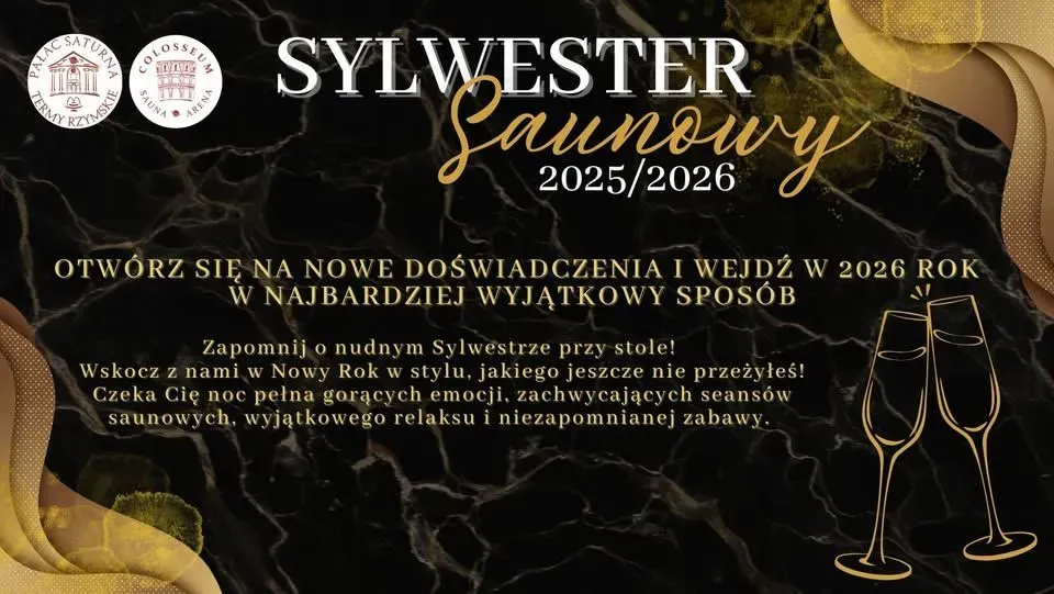 Zdjęcie wydarzenia Sylwester Saunowy 2025/2026