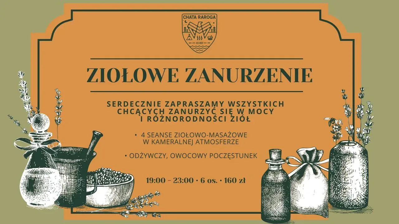 Zdjęcie wydarzenia ZIOŁOWE ZANURZENIE 
