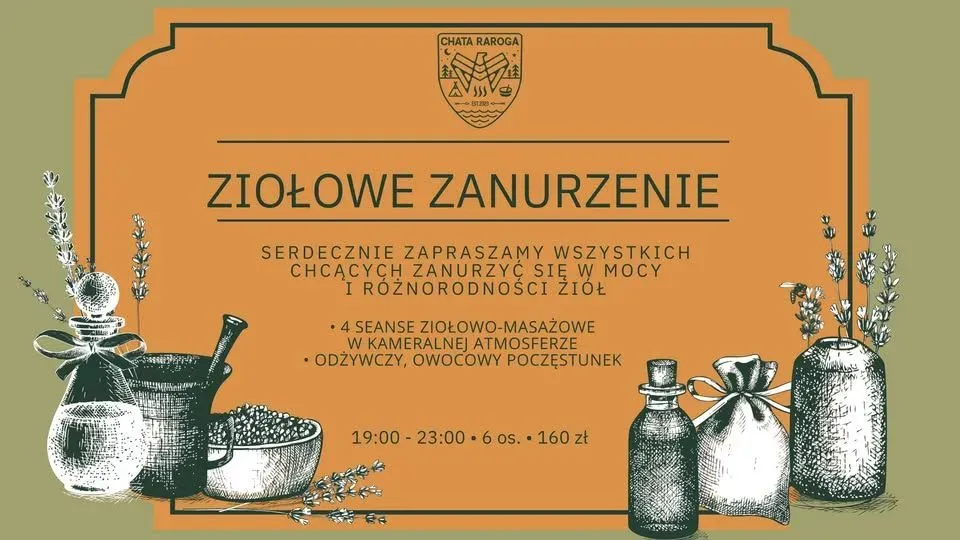 Zdjęcie wydarzenia ZIOŁOWE ZANURZENIE 