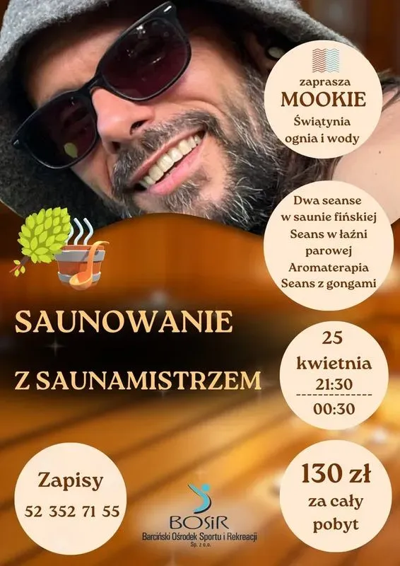 Zdjęcie wydarzenia Saunowanie z Saunamistrzem