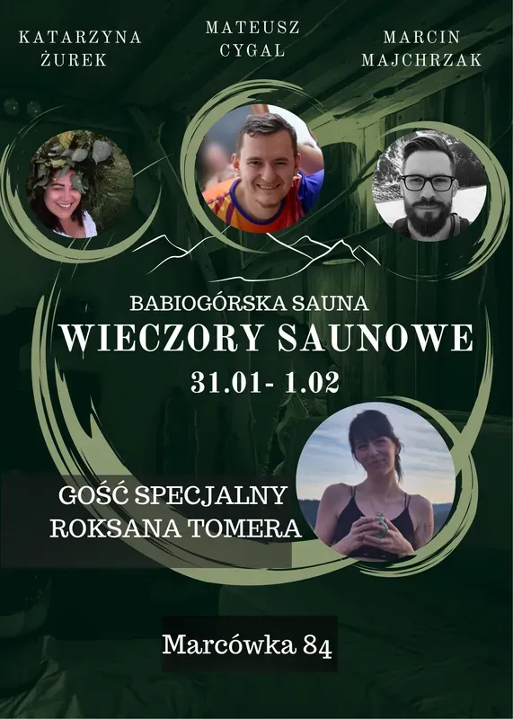 Zdjęcie wydarzenia Wieczór saunowy z Roksaną Tomera