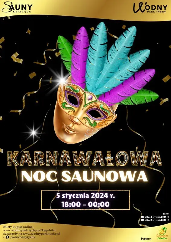 Zdjęcie wydarzenia Karnawałowa Noc Saunowa