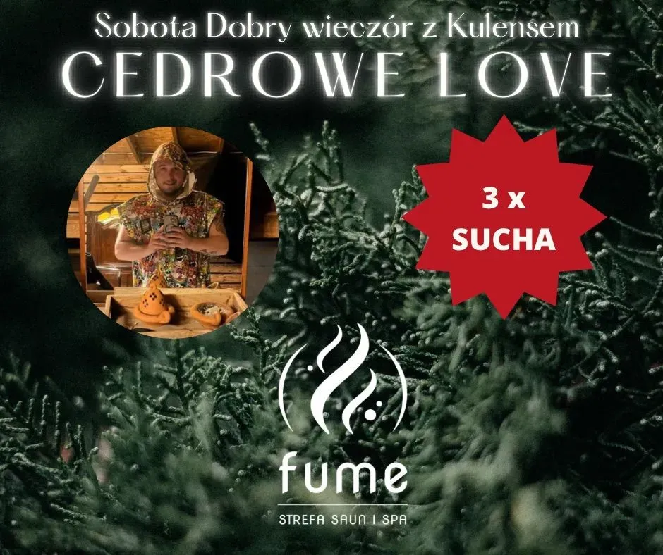 Zdjęcie wydarzenia Sobota Dobry wieczór z Kulensem - Cedrowe Love