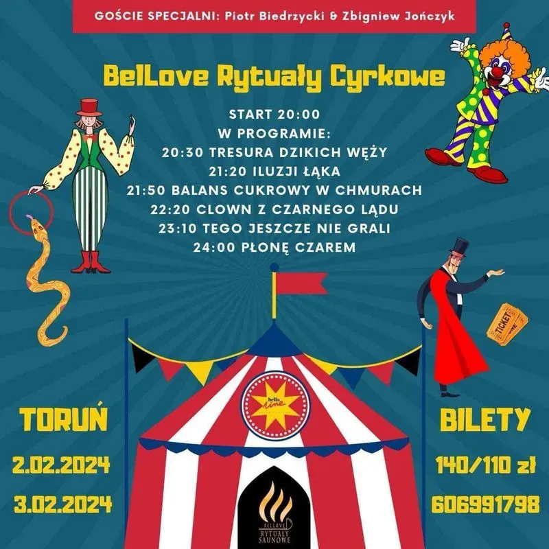 Zdjęcie wydarzenia BeLove Rytuały Cyrkowe - dzień 2