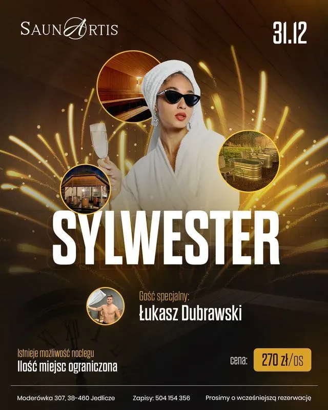 Zdjęcie wydarzenia Sylwestrowa Noc Saunowa